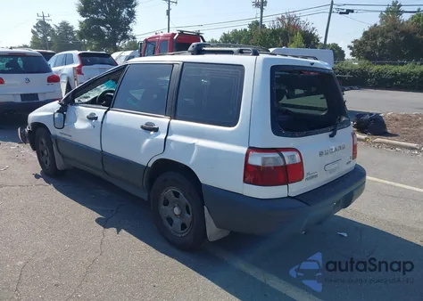 2001 Subaru Forester L из США, поврежденный, VIN JF1SF63531G706802